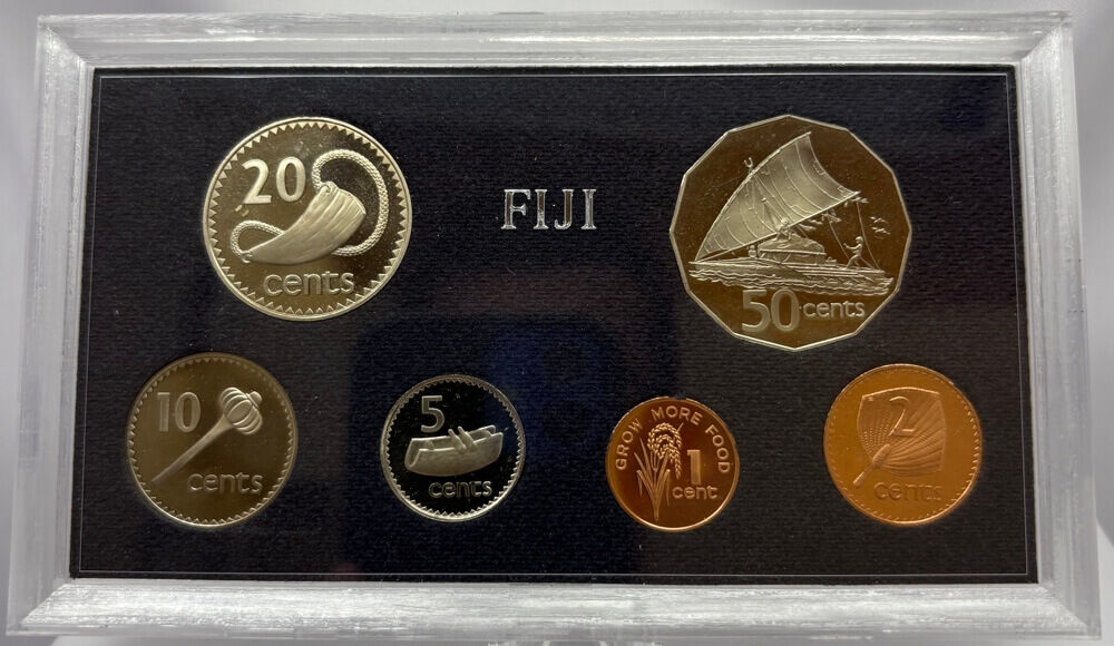 Fiji 1982 Proof Coin Set KM# PS7 product image