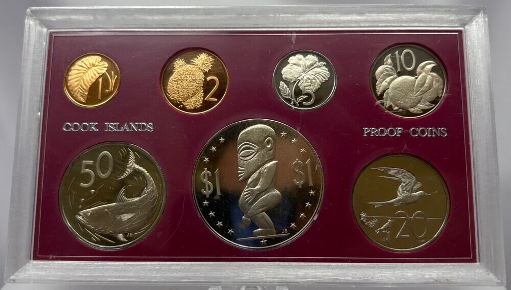 Cook Islands 1972 Proof Coin Set product image