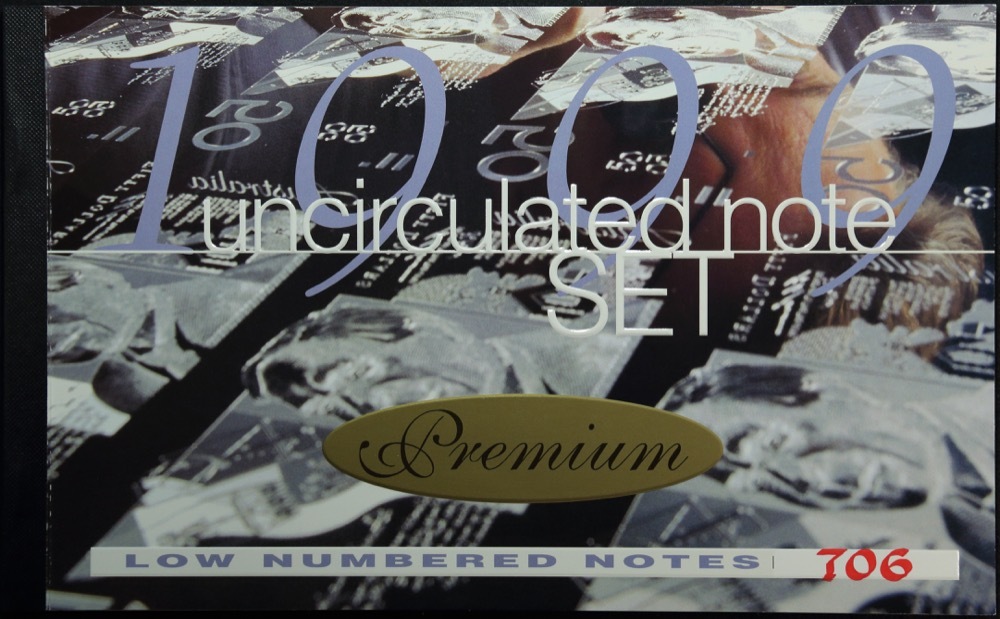 1999 Annually Dated Banknote Set - Premium Red Serials product image