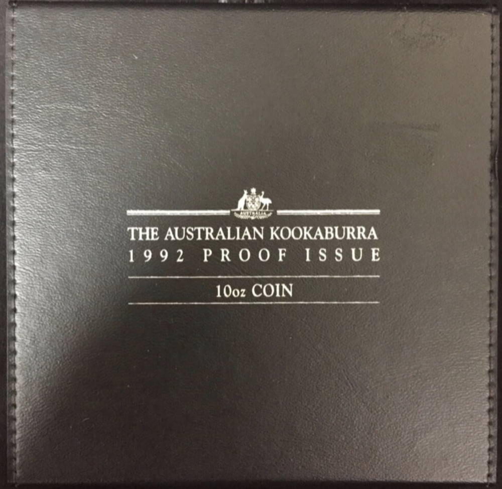 1992 Silver Ten Ounce Proof Coin Kookaburra product image