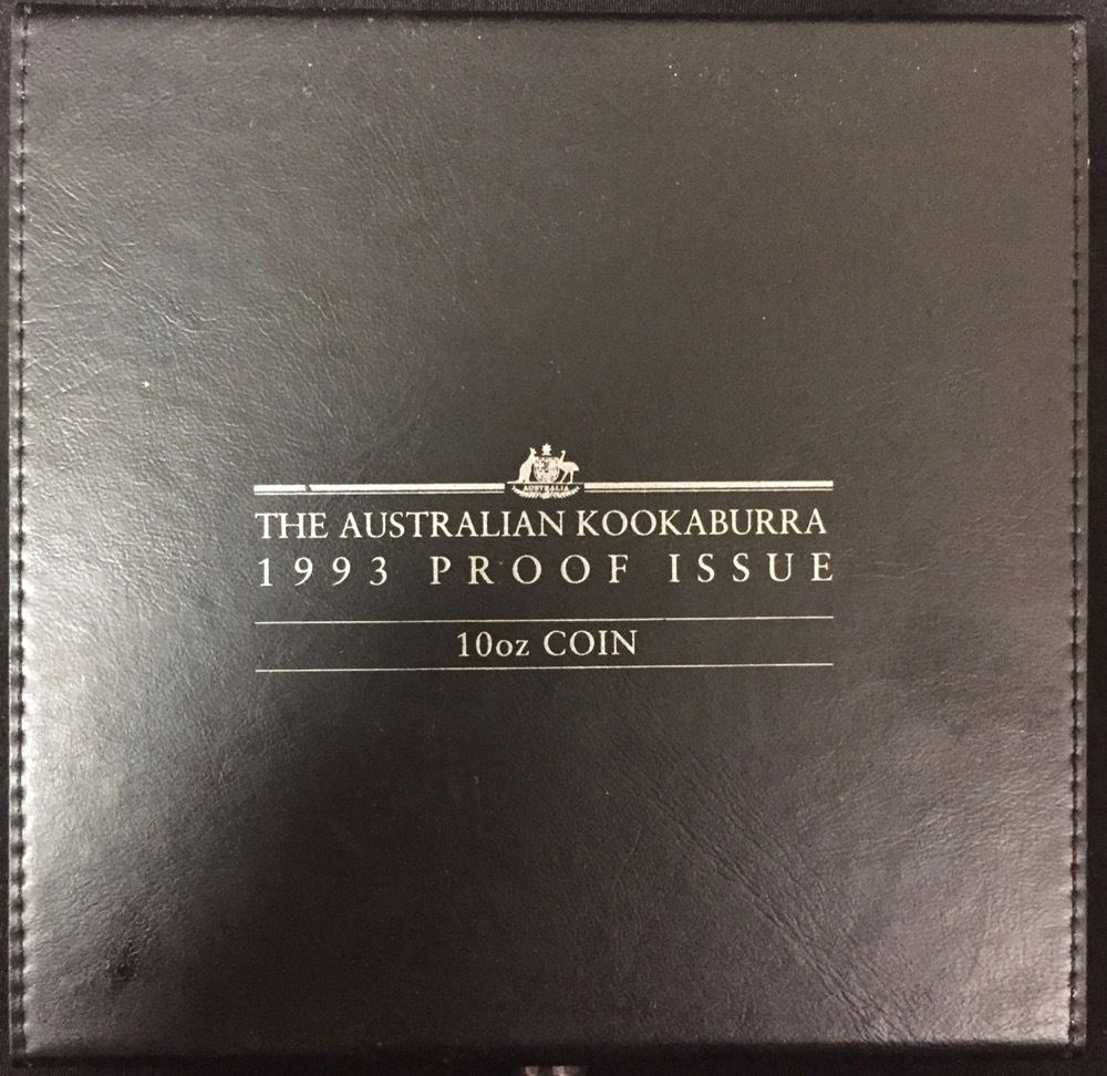 1993 Silver Ten Ounce Proof Coin Kookaburra product image