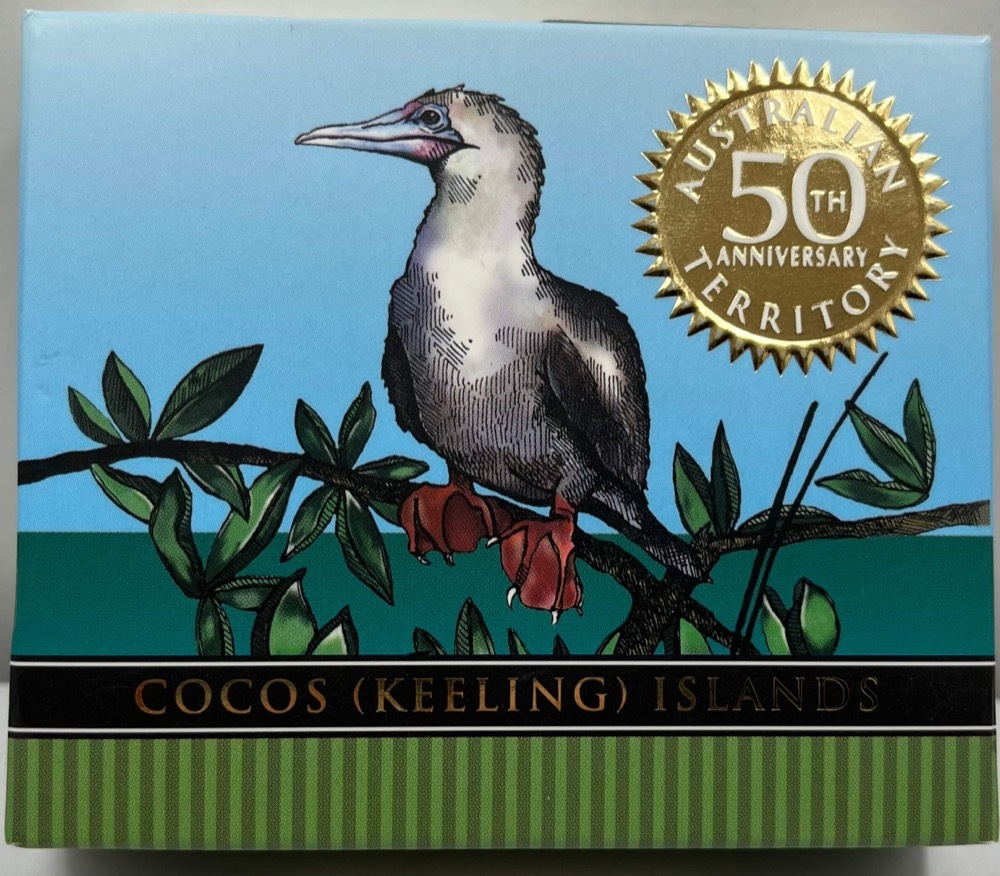 2005 Silver One Ounce Proof Coin Cocos Keeling Islands product image