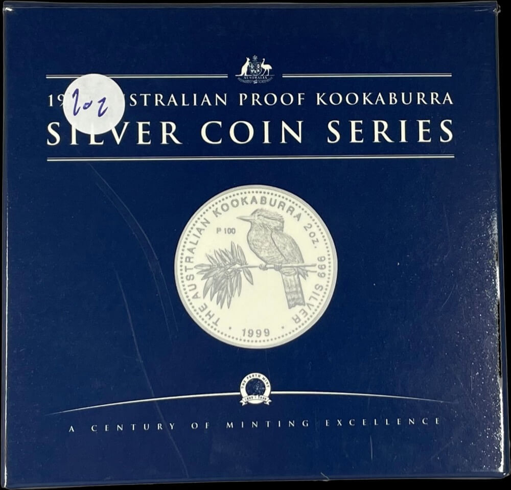 1999 Silver Two Ounce Proof Coin Kookaburra product image