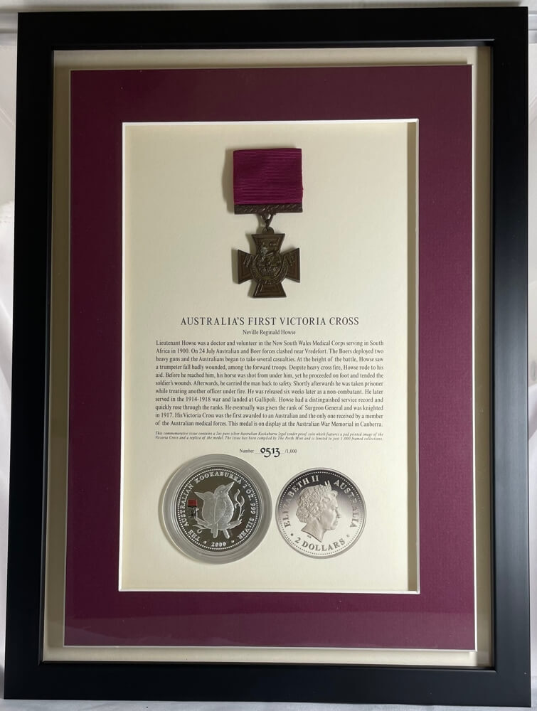 2000 Silver Two Ounce Proof Privy Mark Victoria Cross product image