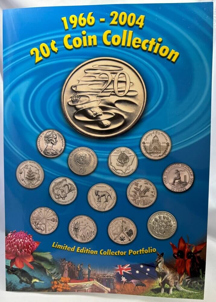 1966 - 2001 Unofficial 20 Cent 13 Coin Set - Centenary of Federation product image