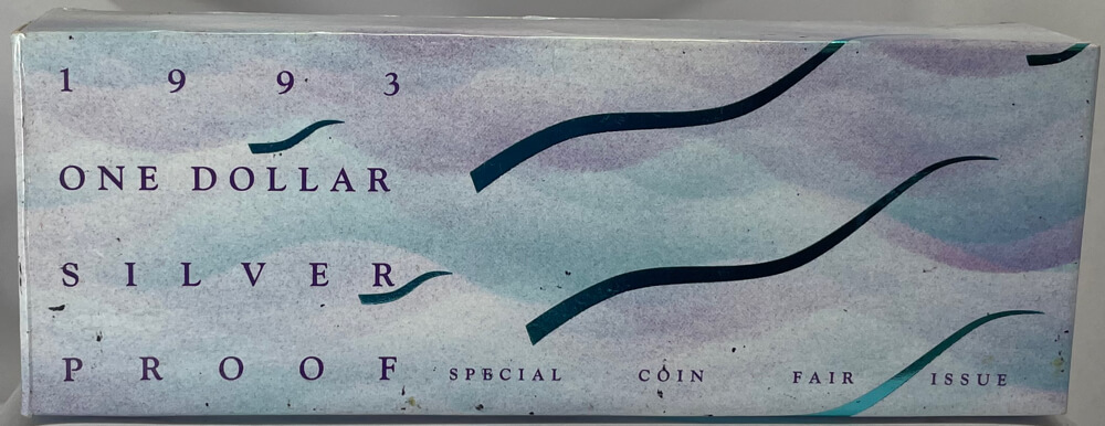 1993 One Dollar Silver Proof Coin Fair Landcare product image