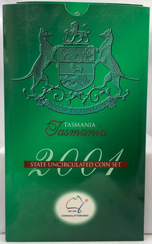 2001 Federation Three Coin Uncirculated Set Tasmania product image