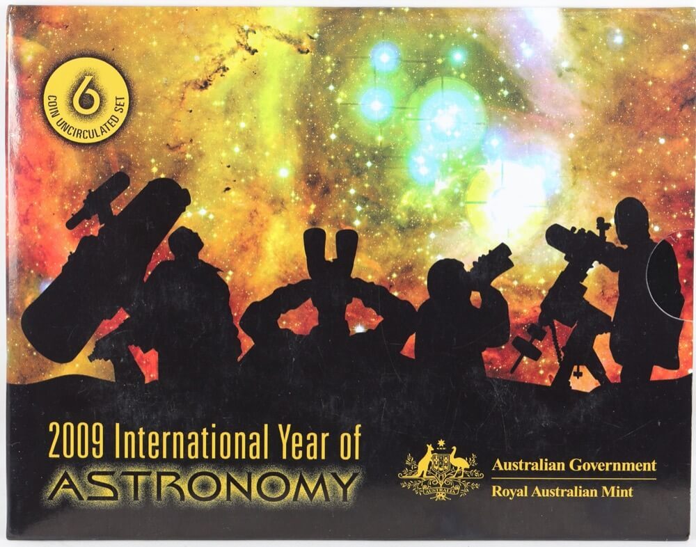 Australia 2009 Uncirculated Mint Coin Set Astronomy product image