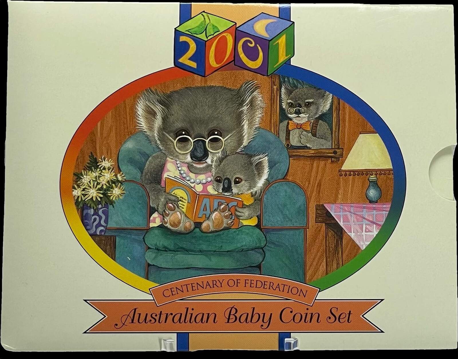 Australia 2001 Baby Uncirculated Mint Coin Set Centenary of Federation product image