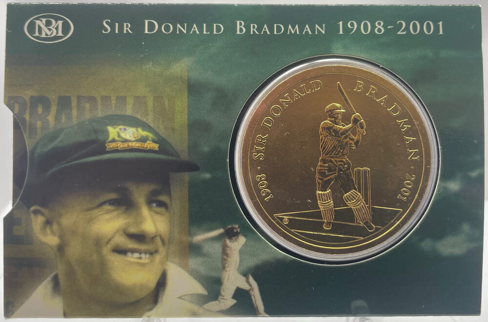 2001 Five Dollar Uncirculated - Don Bradman product image