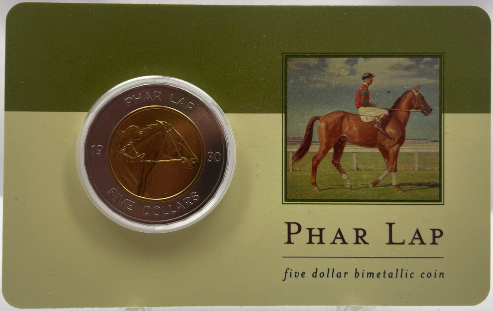 2000 Five Dollar Uncirculated - Phar Lap product image