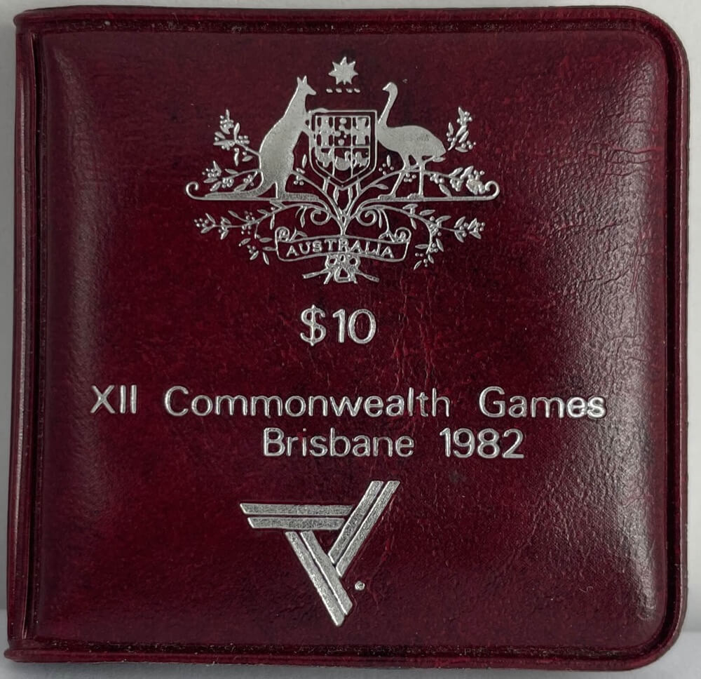 1982 Ten Dollar Silver Unc Coin Commonwealth Games product image