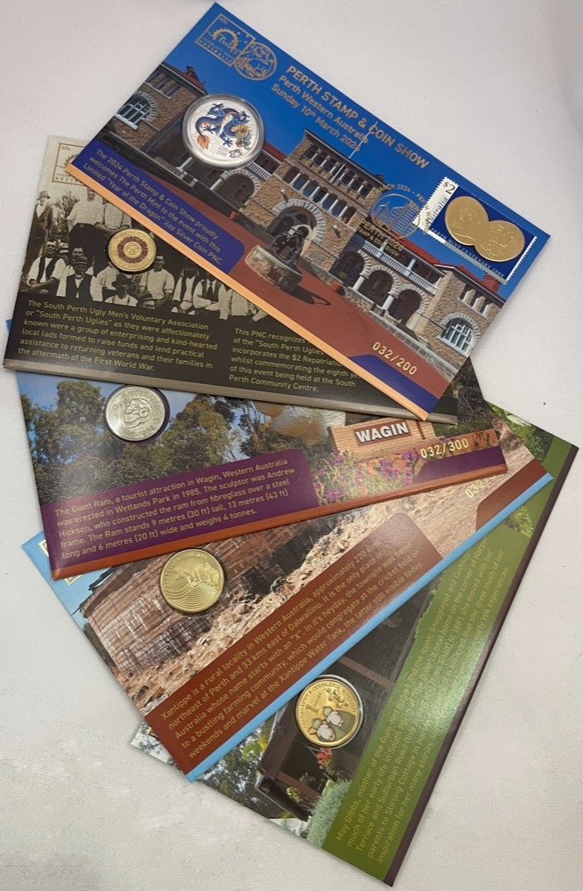 2024 PNC Set of 5 - Perth Stamp & Coin Show product image