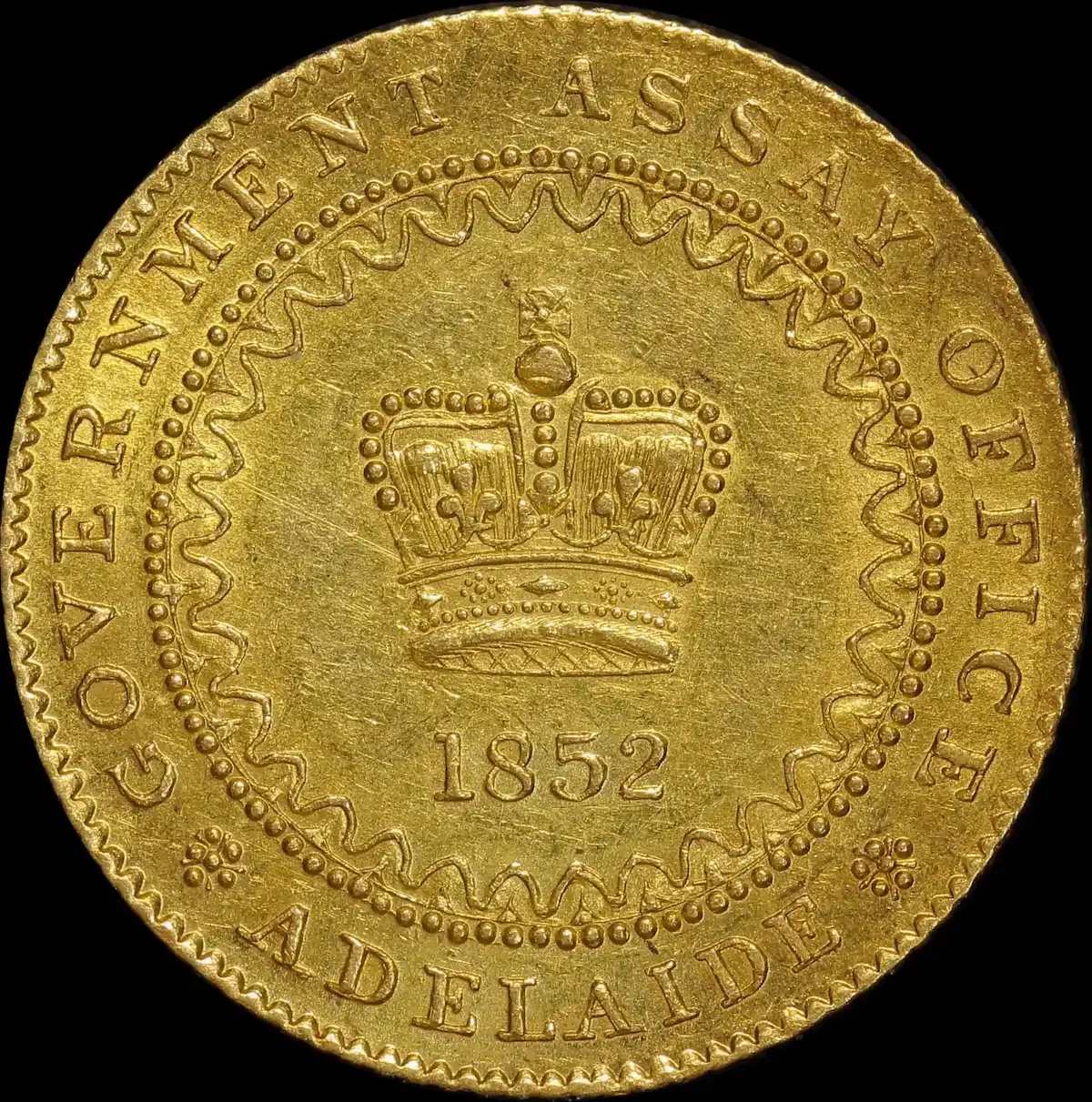 1852 Type II Adelaide Pound Uncirculated product image