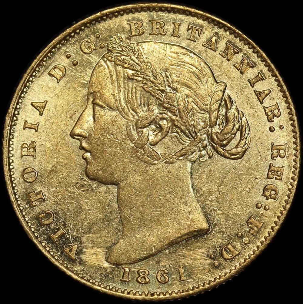 1861 Sydney Mint Type II Sovereign Extremely Fine product image