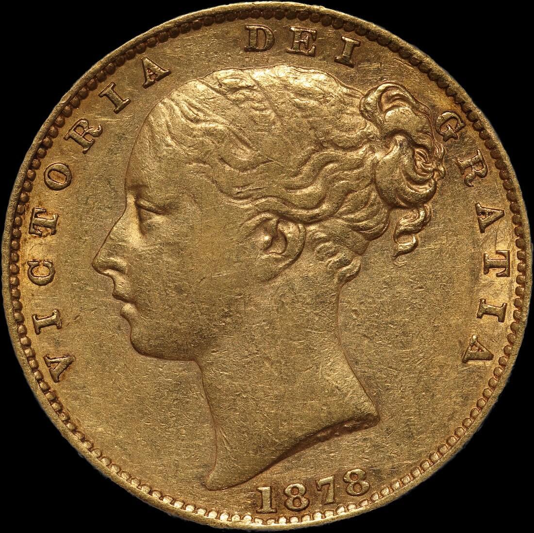 1878 Sydney Shield Sovereign about VF product image