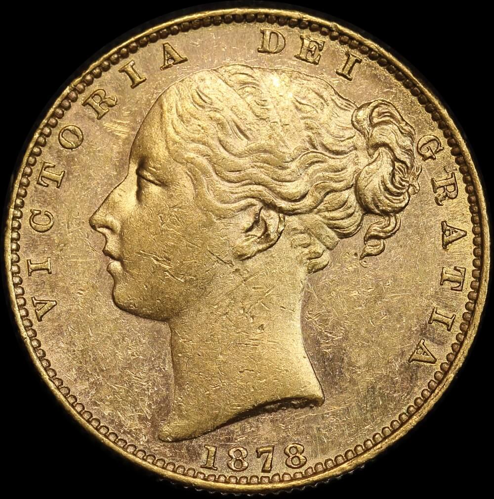 1878 Sydney Shield Sovereign good EF product image