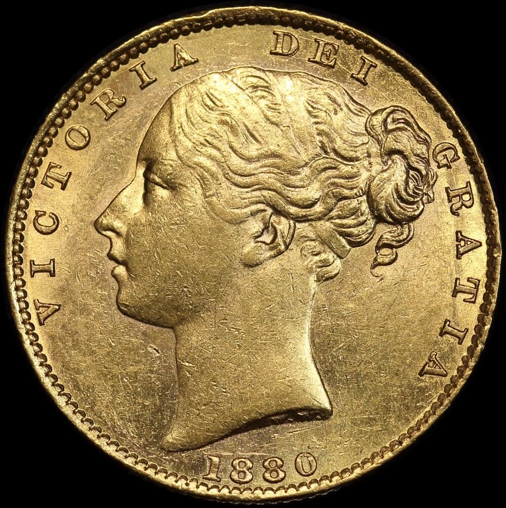 1880 Sydney Shield Sovereign good EF product image