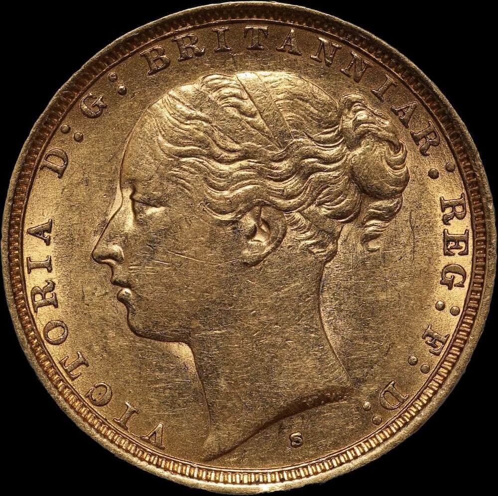 1883 Sydney Young Head Sovereign Extremely Fine product image