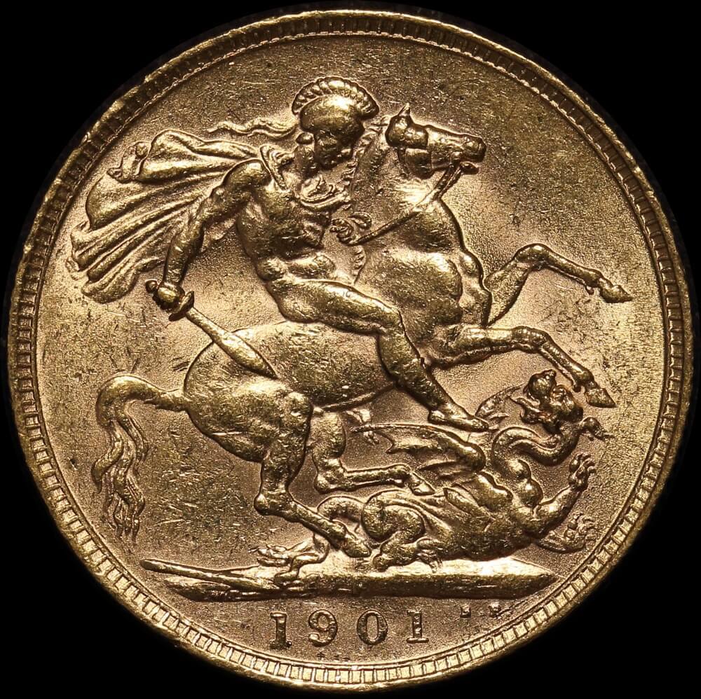 1901 Perth Veiled Head Sovereign Extremely Fine product image