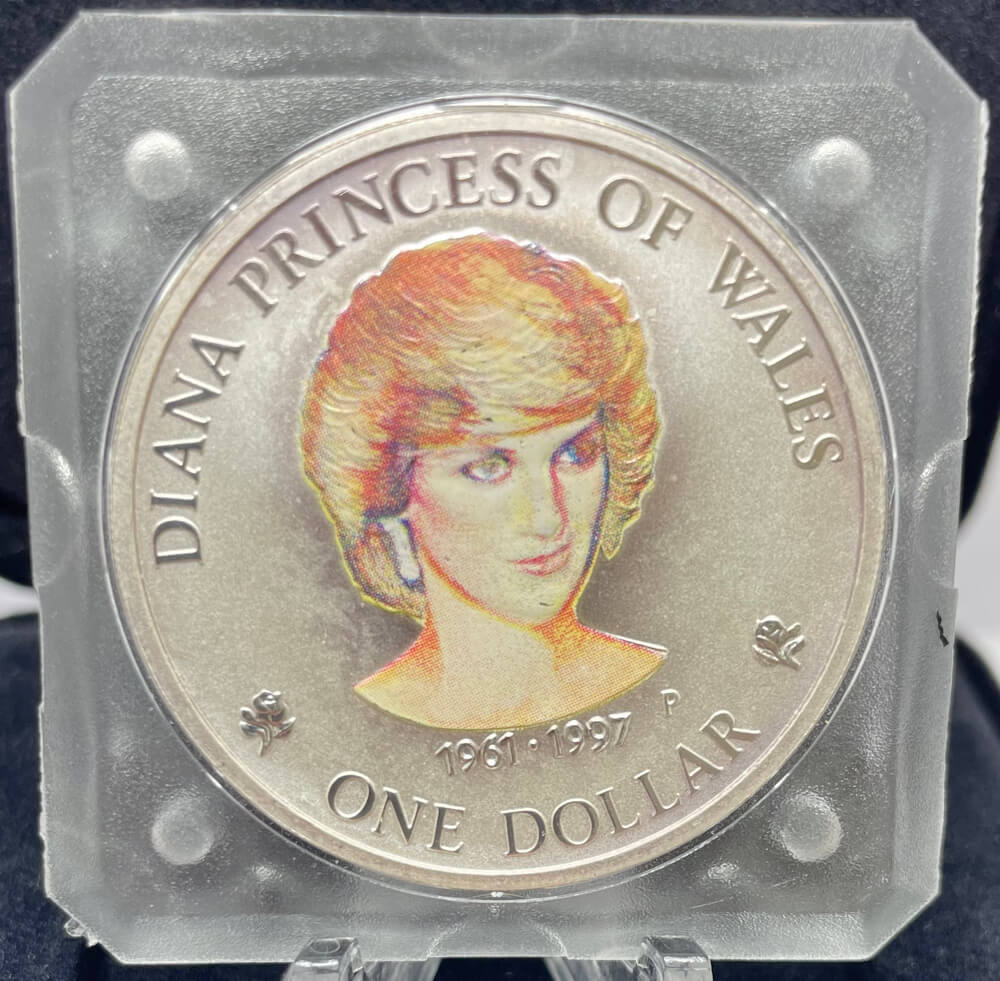 Cook Islands 1997 Silver 1oz Commemorative Coin - Diana, Princess of Wales product image