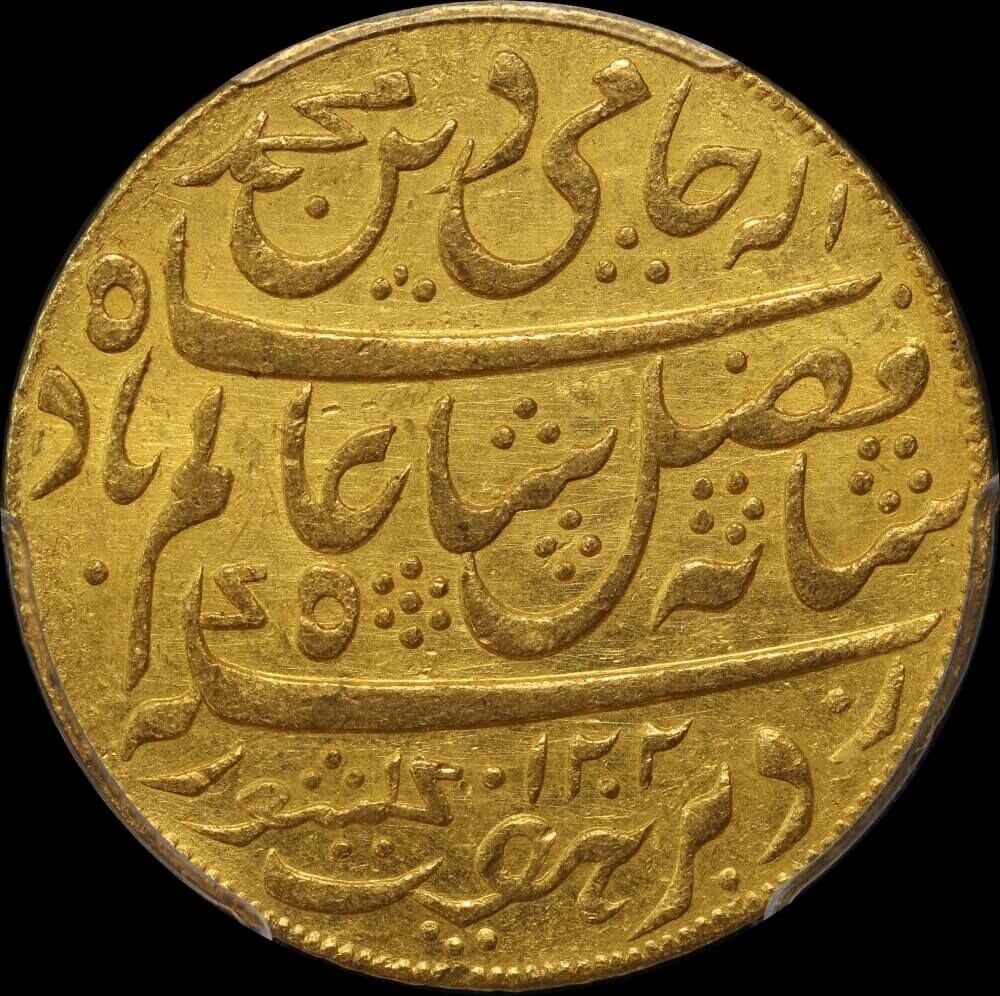 India (British EIC Bengal) 1807 Gold Mohur Pr# 62 PCGS AU58 product image