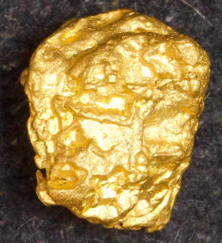 Natural Gold Nugget 0.612g product image