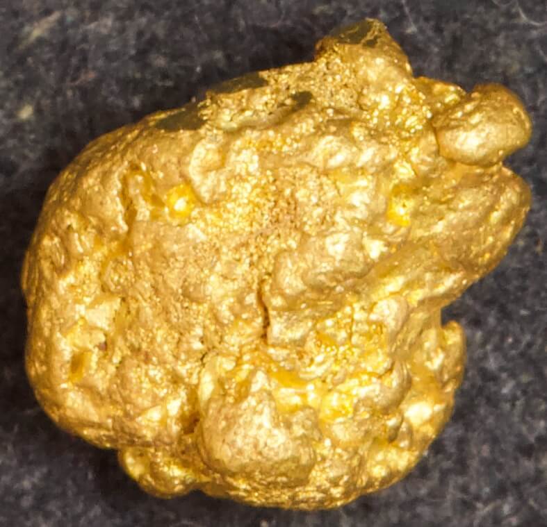 Natural Gold Nugget 0.746g product image