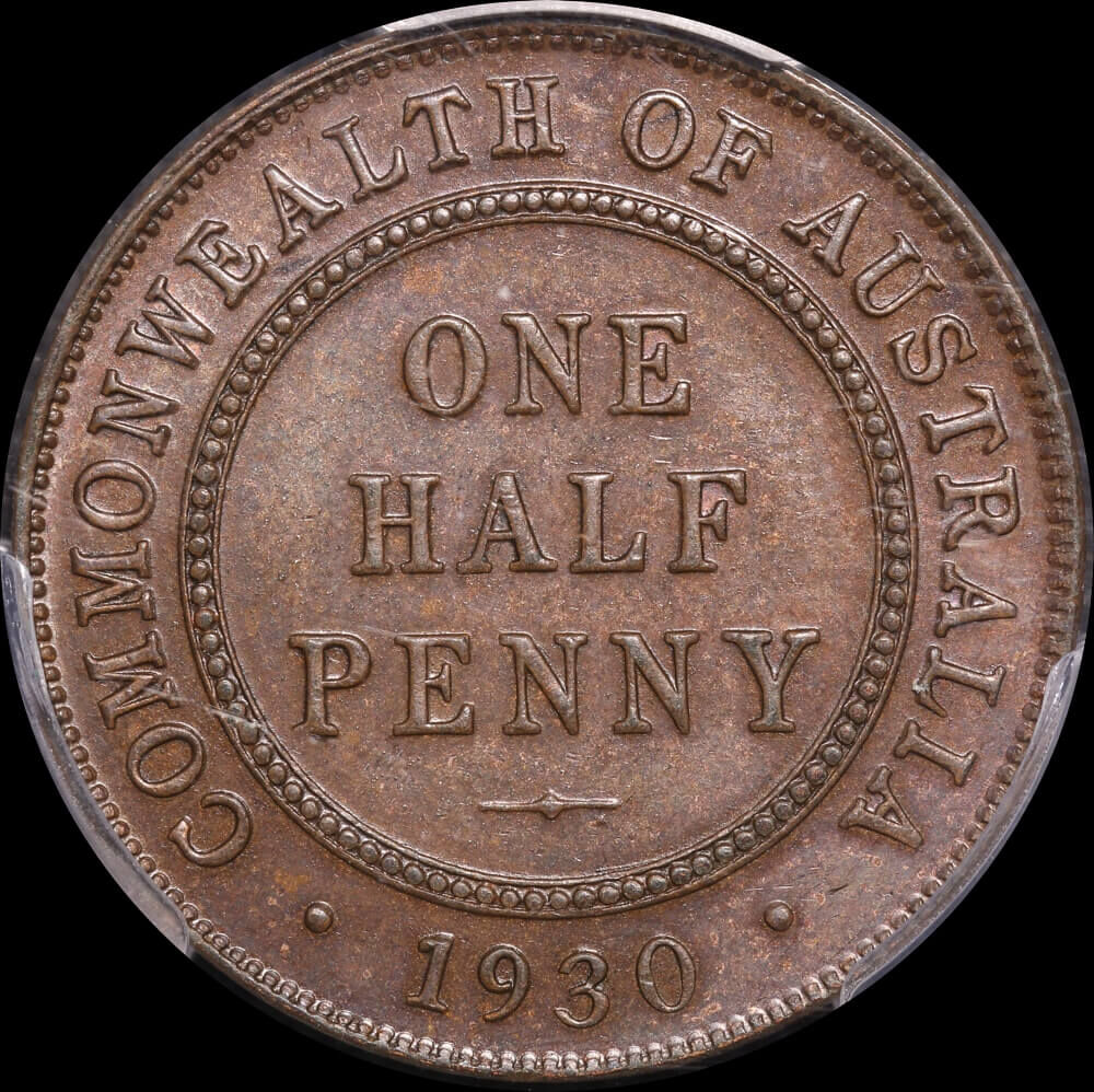 1930 Halfpenny Choice Unc (PCGS MS63BN) product image