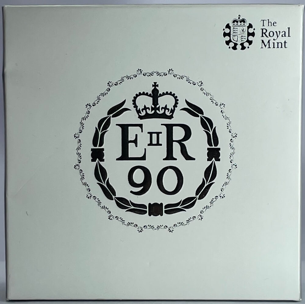 United Kingdom 2016 Five Pounds Silver Proof Coin - Queen's 90th Birthday product image