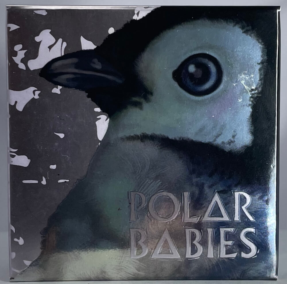 Tuvalu 2017 Silver 1/2oz Polar Babies Emperor Penguin product image