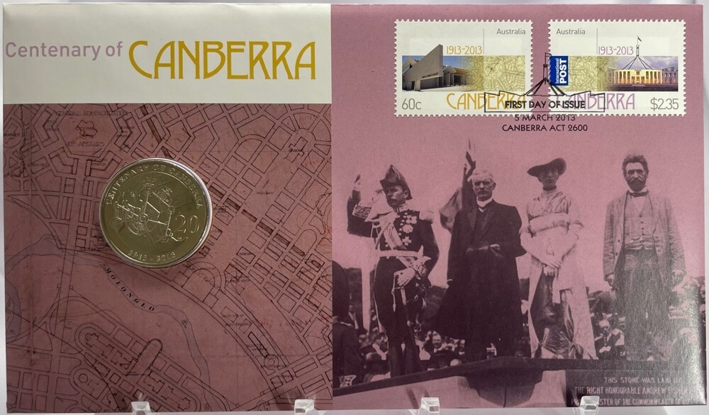 2013 20 Cent PNC Centenary of Canberra product image