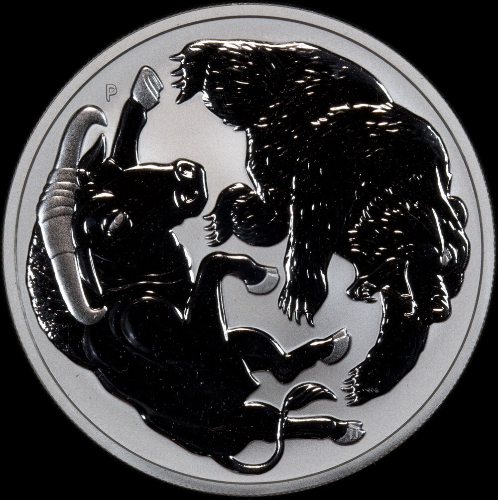 2020 Silver 1oz Bullion Coin - Bull & Bear product image