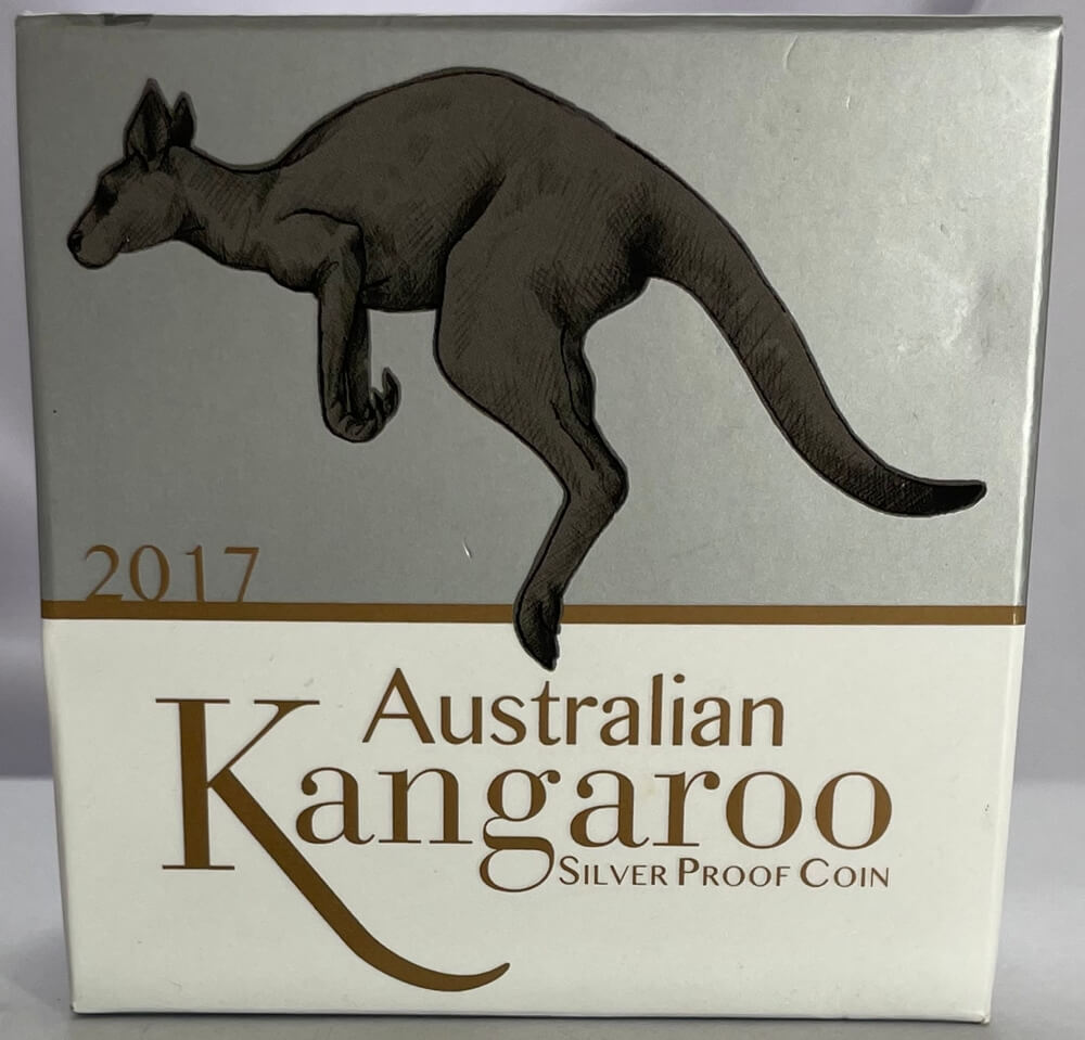2017 Silver 1/4oz Proof Coin Australian Kangaroo product image