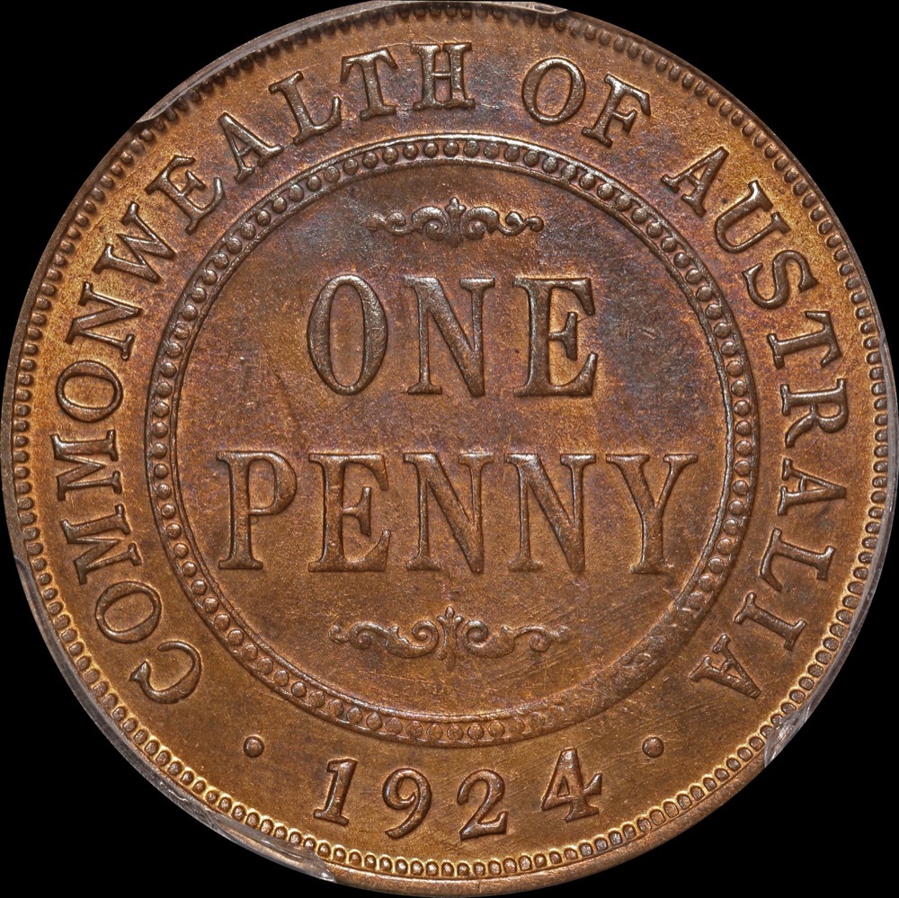 1924 Penny Indian Obverse PCGS MS63BN product image