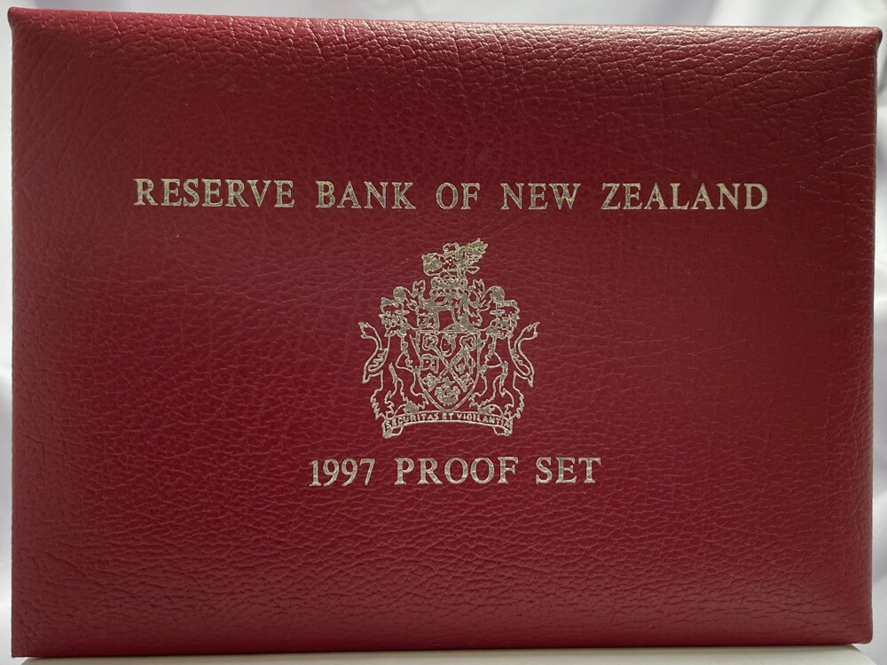 New Zealand 1997 Proof Coin Set - Saddleback (Tieke) product image