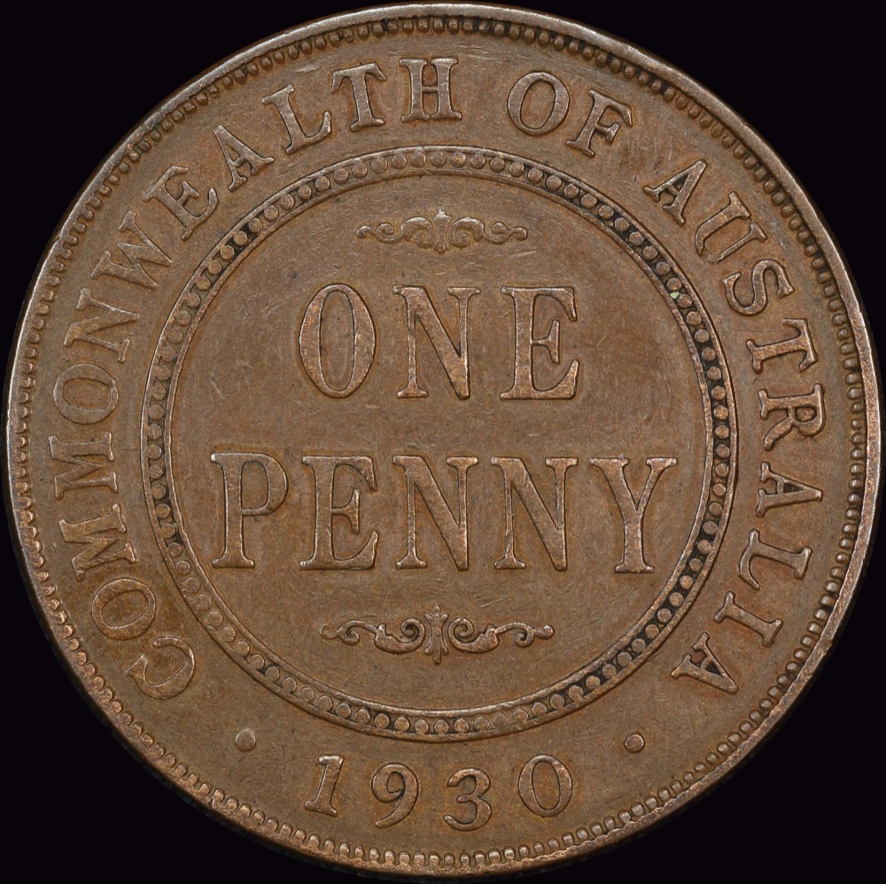 Australia 1930 Penny London Obverse PCGS XF40 product image