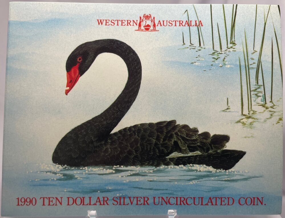 1990 10 Dollar Uncirculated State Series Western Australia product image