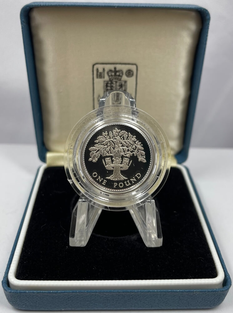 United Kingdom 1987 Silver Proof 1 Pound - England product image