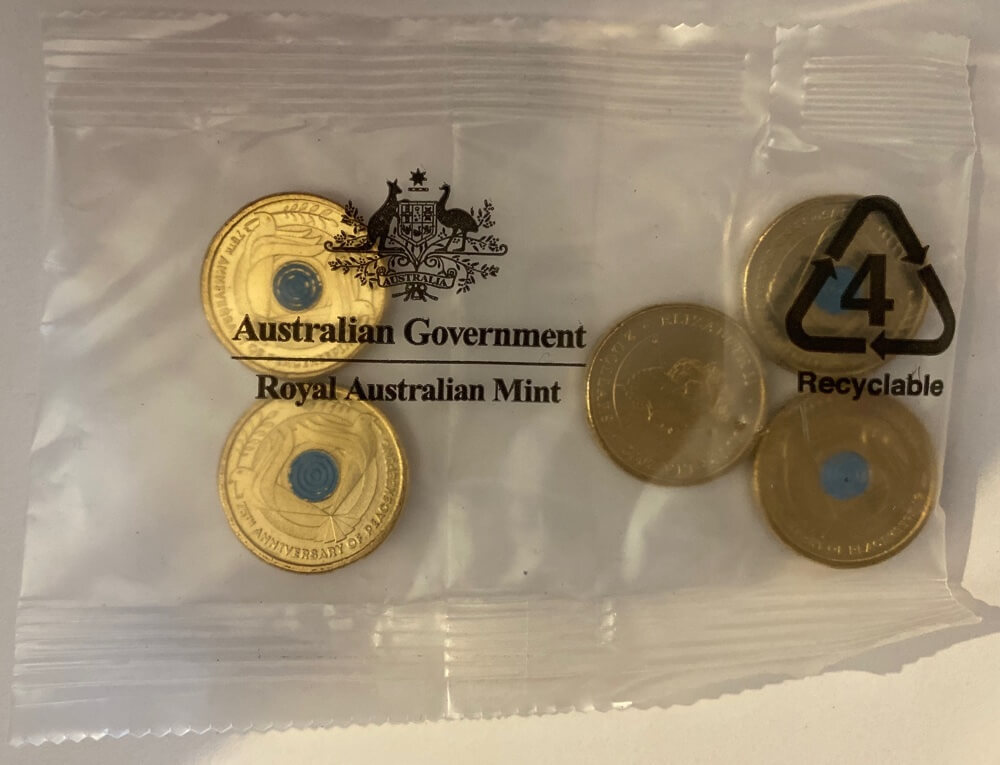 2022 Mint Bag of 5 Uncirculated $2 Coins - Peacekeeping 75th Anniversary product image