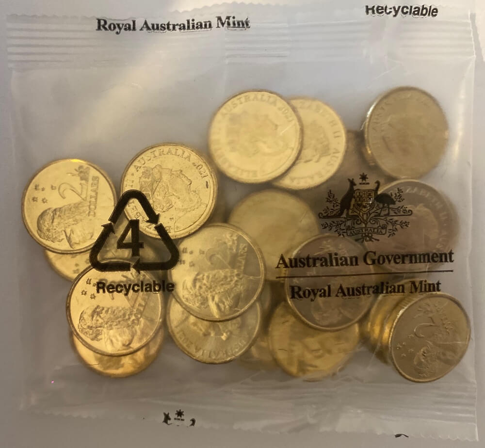 2021 Mint Bag of 25 Uncirculated $2 Coins product image