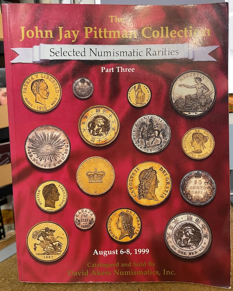 John J Pittman Auction Catalogue