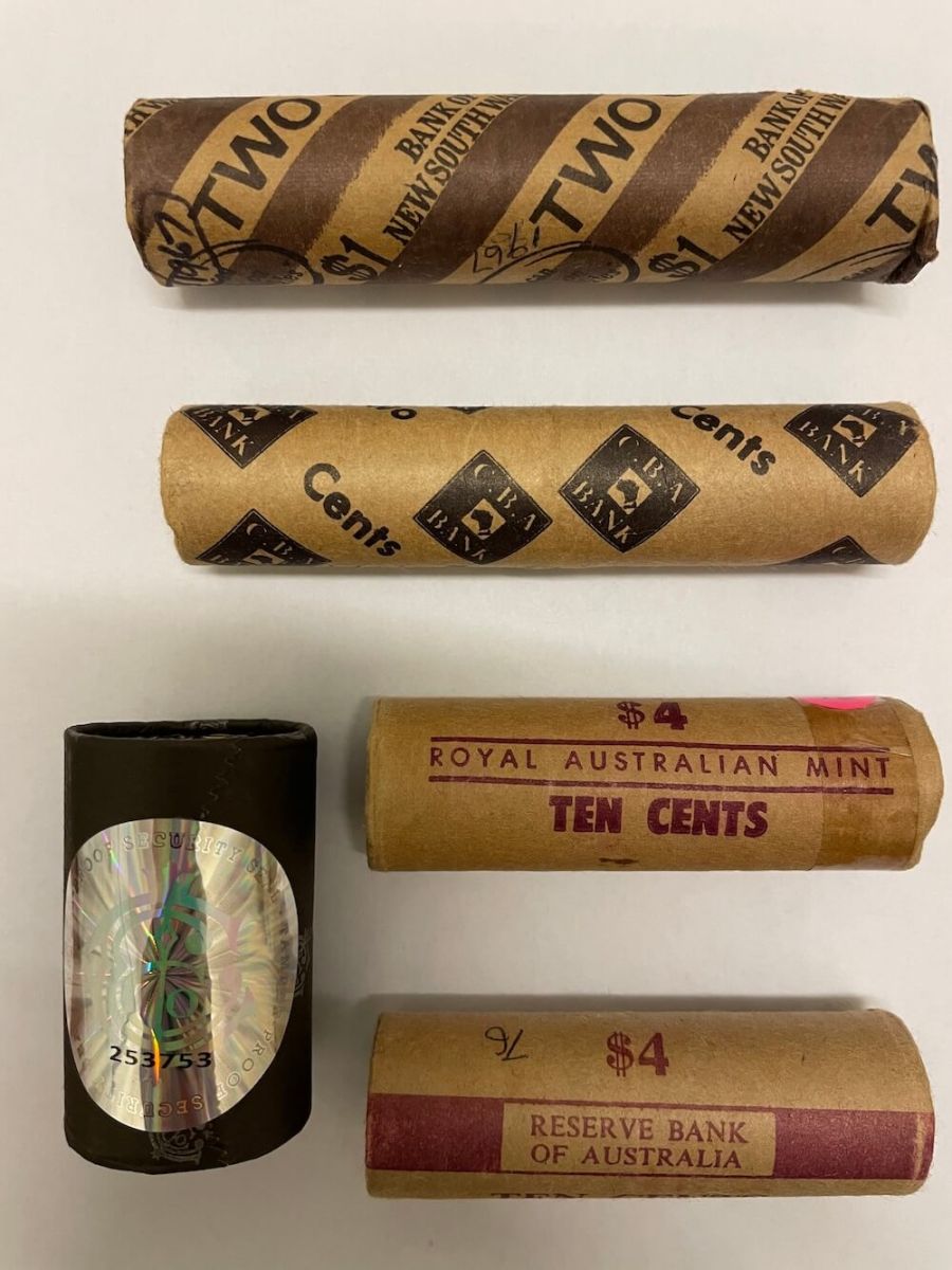 Types - Decimal Coin Rolls