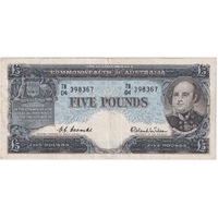 1954 Five Pound Coombs/Wilson R49 Very Fine