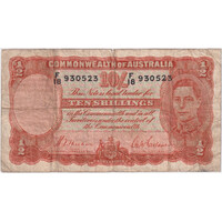 1939 Ten Shilling Sheehan/McFarlane R12 Very Good