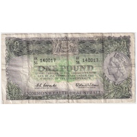 1961 One Pound Coombs/Wilson R34B Fine