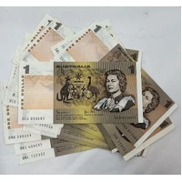 Australian Paper $1 Note Issued 1974 ~ 1984 Great Condition