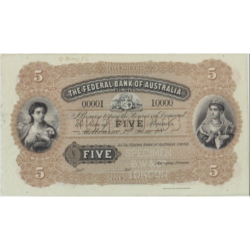 Australia 1959 1000 Dollar Specimen Bond